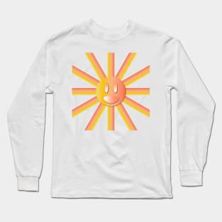 Smiling Sun Long Sleeve T-Shirt